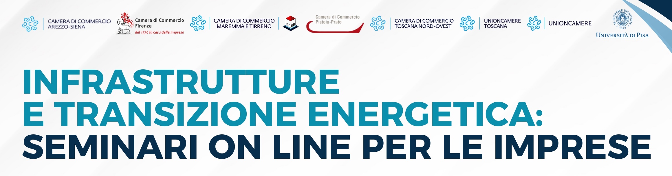 Locandina Infrastrutture e transizione energetica